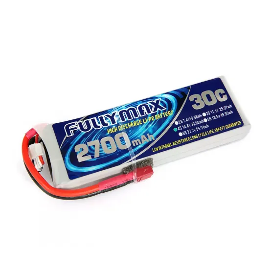 Аккумулятор Fullymax 14.8V 2700mAh Li-Po 4S 30C T-plug фото 1