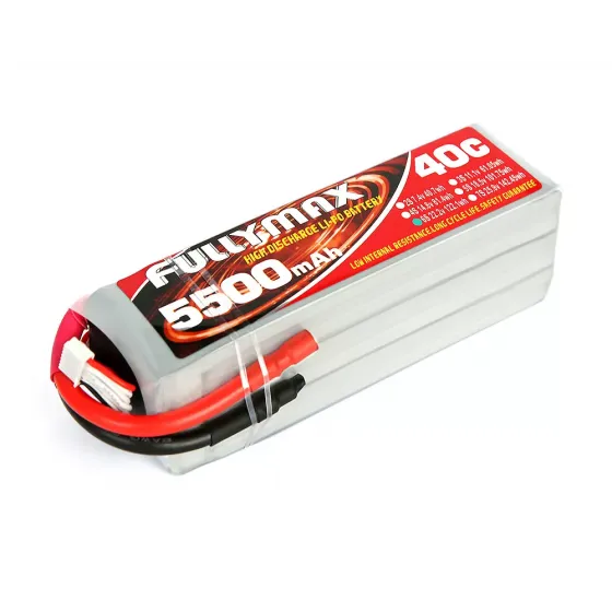 Аккумулятор Fullymax 22.2V 5500mAh Li-Po 6S 40C XT-60 (JR Propo Heli) фото 1