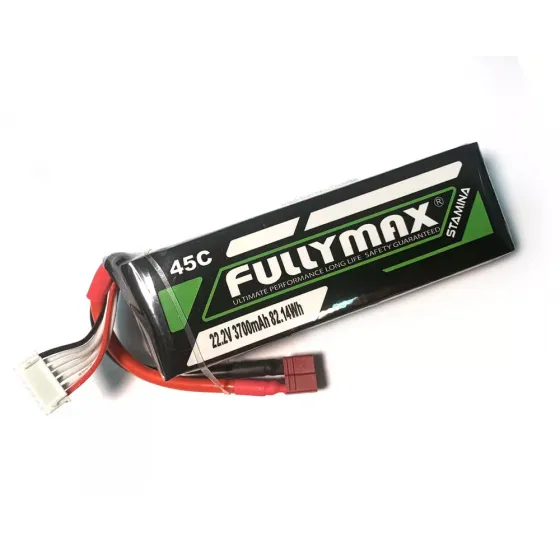 Аккумулятор Fullymax 22.2V 3700mAh Li-Po 6S 45C T-plug (Heli, EDF) фото 1