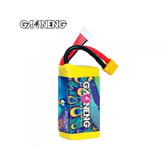 Аккумулятор GNB 15.2V 1300mah 160C Li-Po 4S1P HV XT60 фото 2