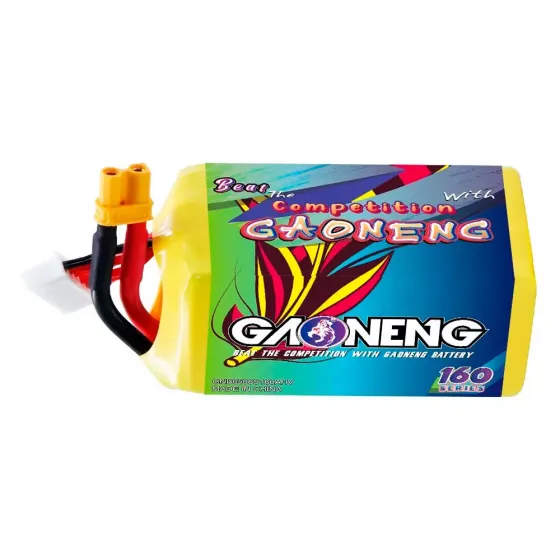 Аккумулятор GNB 22.8V 650mah 160C Li-Po 6S1P HV XT30 фото 2