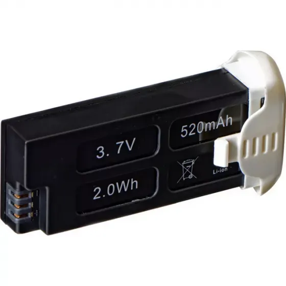 Аккумулятор Hubsan Li-PO 3,7 В 520 мАч 1S X4 H107C+ / H107D+ H107C+-02 (H107D+-04) фото 2