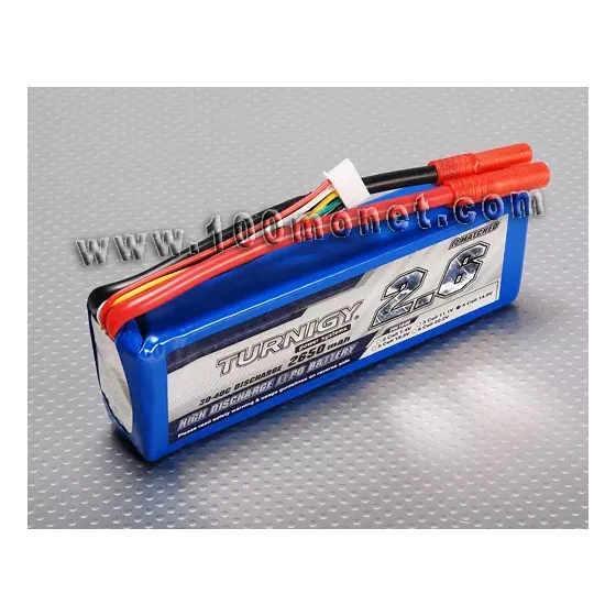 Аккумулятор 14.8V 2650mAh 4S 30C Lipo Pack (Turnigy, HO2650.4S.30) фото 1