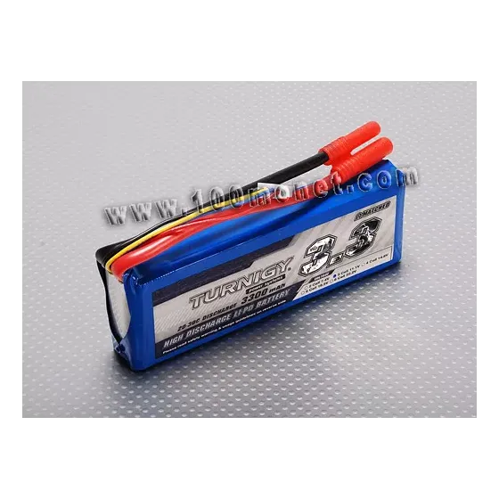 Аккумулятор 11.1V 3300mAh 3S 20C Lipo Pack (Turnigy, HO3300.3S.20) фото 1