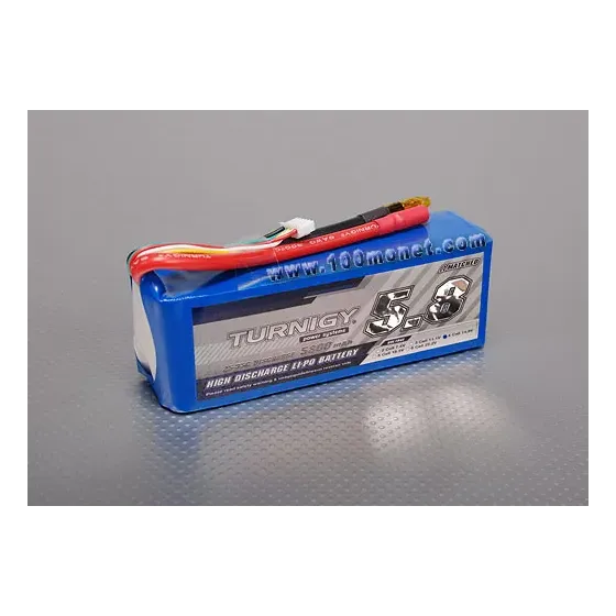 Аккумулятор 14.8V 5800mAh 4S 25C Lipo Pack (Turnigy, HO5800.4S.25) фото 1