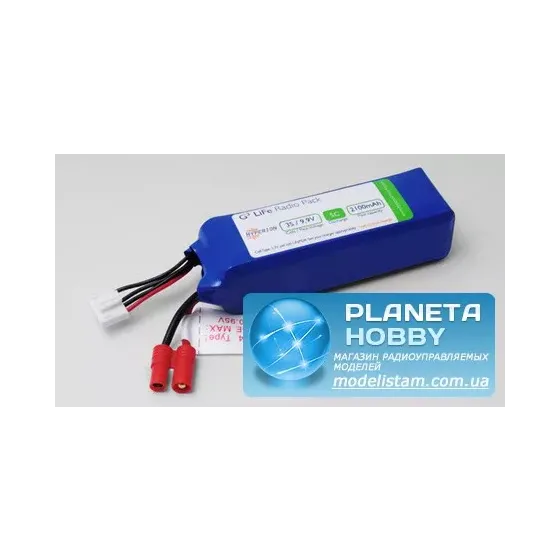 Аккумулятор 9.9V 2100 mAh 3S 5C Hyperion Transmitter battery G3 LiFePO4 (HP-FG305-2100-3S) фото 1