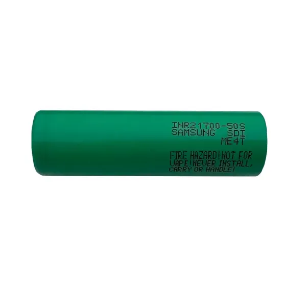 Аккумулятор Li-Ion 21700 Samsung SDI INR21700-50S 5000мАч 20А фото 1