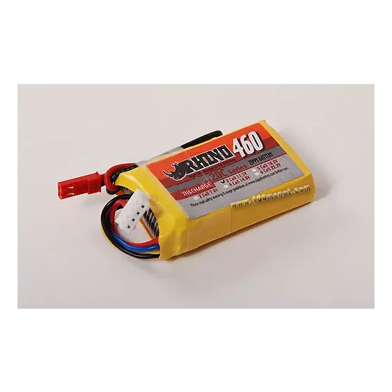 Аккумулятор 11.1V 460mAh 20C Lipoly Pack (Rhino, R460-20-3) фото 1
