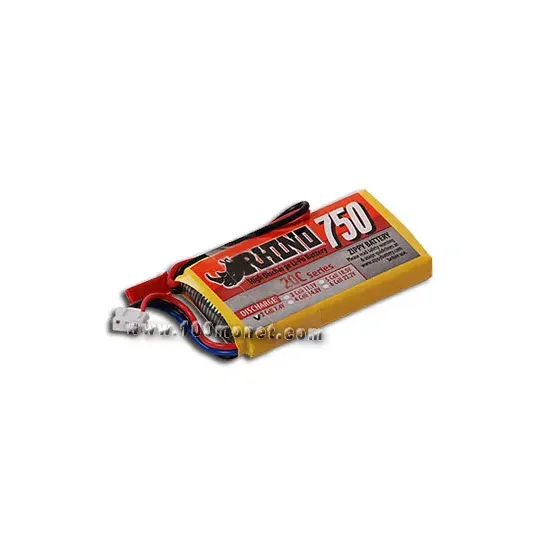 Аккумулятор 11.1V 750mAh 20C Lipoly Pack (Rhino, R750-20-3) фото 1