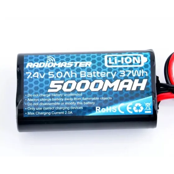 Аккумулятор RadioMaster TX16S Li-ion 7.4v 5000mah фото 2