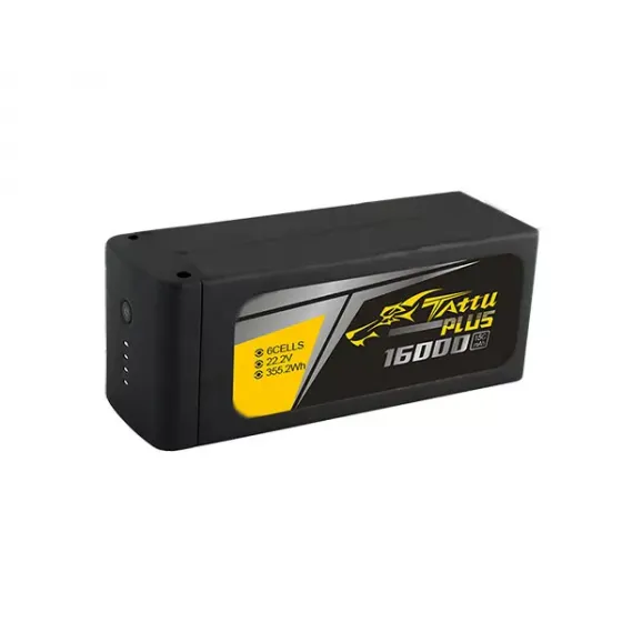 Аккумулятор Tattu LiPO 22,2 В 16000 мАч 6S 15C (TA-PLUS-15C-16000-6S1P) фото 2