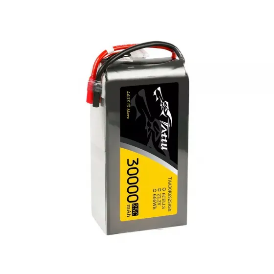 Аккумулятор Tattu LiPO 22,2В 30000мАч 6S 25C AS150+XT150 фото 4
