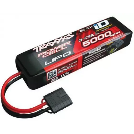 Аккумулятор TRAXXAS 11.1v 5000mAh iD Plug LiPo Battery 25C 3-Cell фото 1
