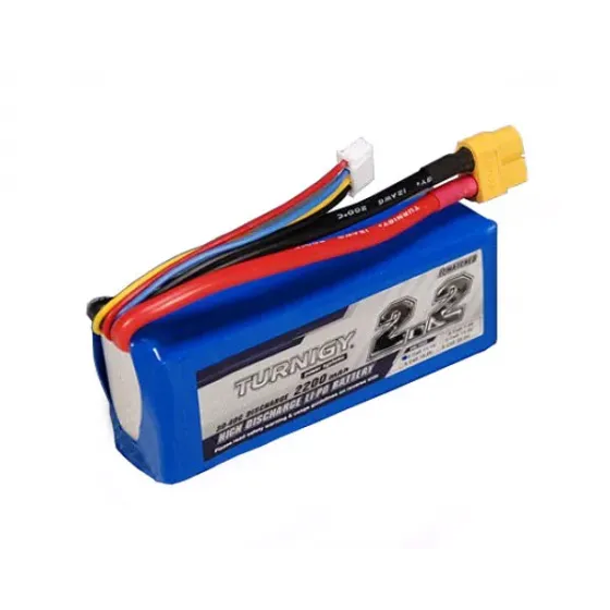 Аккумулятор 11.1V 2200mAh 3S 30C Turnigy Lipo Pack фото 1