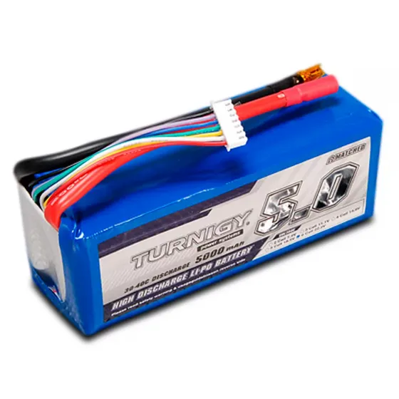 Аккумулятор Turnigy Li-Po 22.2V 5000mAh 6S1P 30C фото 1
