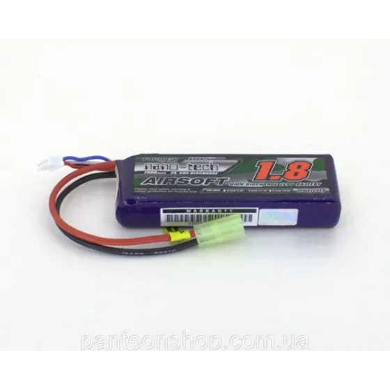 Аккумулятор Turnigy 11.1V 1800mah 3S 25-50C Lipo AIRSOFT Pack для страйкбола фото 2
