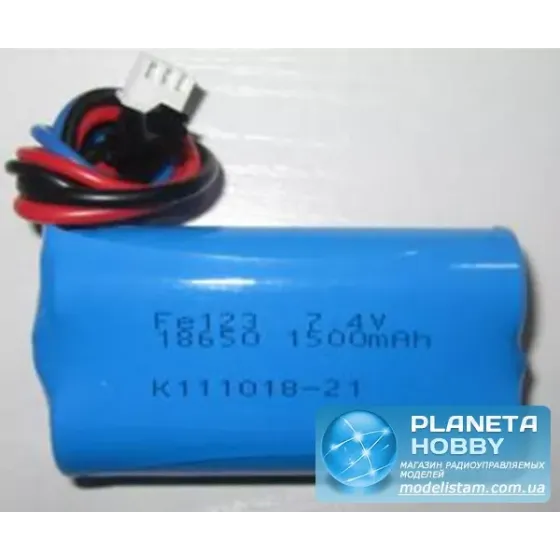 Аккумулятор UDIRC LiPo 7.4V 1500mAh для U12/U12A фото 1