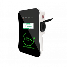 Зарядная станция S'OK Green Energy M3W Series Wallbox EV Charger, 1 фаза, 7 кВт, 32А/220В (SM3W10732542-0) фото