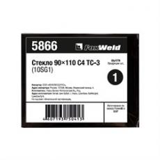 Стекло FoxWeld 90х110 С4 ТС-3 (10SG1) фото