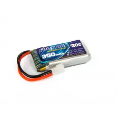 Аккумулятор Fullymax 3.7V 350mAh Li-Po 1S 30C Molex (Hubsan X4 107, Walkera, MJX) фото