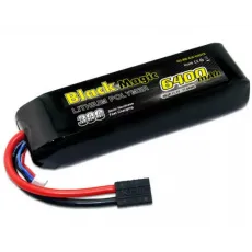 Аккумулятор Black Magic 11,1В(3S) 6400mAh Traxxas plug LiPo 30C Soft Case for TRAXXAS фото
