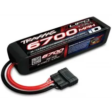 Аккумулятор TRAXXAS 14.8v 6700mAh iD Plug LiPO Battery 25С 4-Cell фото