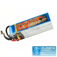 Аккумулятор Gens Ace Li-Po 22.2V 5000 mAh 36S1P 45C T-Plug Soft Case фото