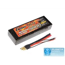 Аккумулятор Gens Ace Li-Po 7.4V 5800 mAh 2S1P 45C T-Plug Hard Case фото