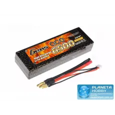 Аккумулятор Gens Ace Li-Po 7.4V 6500 mAh 2S1P 50C T-Plug Hard Case фото