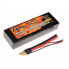 Аккумулятор Gens Ace Li-Po 7.4V 7000 mAh 2S1P 50C T-Plug Hard Case фото
