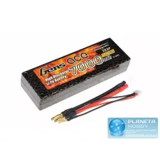 Аккумулятор Gens Ace Li-Po 7.4V 7000 mAh 2S2P 50C T-Plug Hard Case фото
