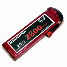 Аккумулятор AGA POWER Li-Po 2800mAh 11.1V 3S 30C T-Plug фото