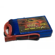 Аккумулятор Dinogy Li-Pol 600mAh 7.4V 2S 65C, JST фото
