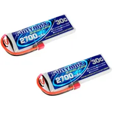Аккумулятор Fullymax 11.1V 2700mAh Li-Po 3S 30C T-plug (2 шт.) фото