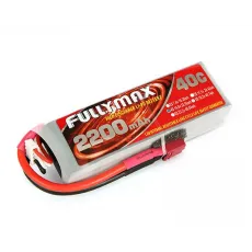 Аккумулятор Fullymax 14.8V 2200mAh Li-Po 4S 40C T-plug фото