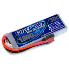 Аккумулятор Fullymax 11.1V 1800mAh Li-Po 3S 30C T-plug фото