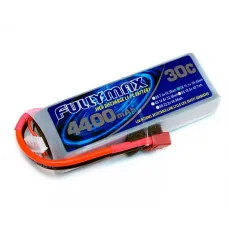 Аккумулятор Fullymax 11.1V 4400mAh Li-Po 3S 30C T-plug фото