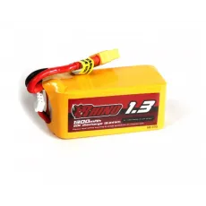 Аккумулятор Rhino 1300mAh 4S 50C Lipo Pack w/XT60 фото
