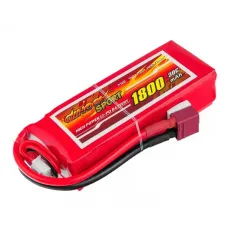 Аккумулятор Dinogy Sport Li-Po 1800mAh 11.1V 3S 30C T-Plug фото
