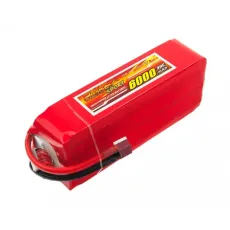 Аккумулятор Dinogy Li-Pol 6000mAh 22.2V 6S 30C 66x44x163мм T-Plug фото