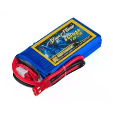 Аккумулятор Dinogy Giant Power Li-Po 850mAh 7.4V 2S 25C JST фото