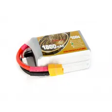 Аккумулятор Fullymax 14.8V 1800mAh Li-Po 4S 100C XT60 (180-220mm FPV Drone) фото