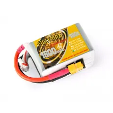 Аккумулятор Fullymax 22.2V 1600mAh Li-Po 6S 100C XT60 (180-220mm FPV Drone) фото