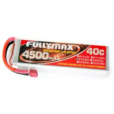 Аккумулятор Fullymax 14.8V 4500mAh Li-Po 4S 40C T-plug фото