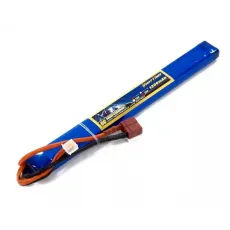 Аккумулятор для страйкбола Dinogy Li-Pol 7.4V 2S 1300mAh 25C 12х17х190мм T-Plug фото