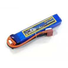 Аккумулятор для страйкбола Dinogy Li-Pol 11.1V 3S 1000mAh 25C 16.5х20х103мм T-Plug фото