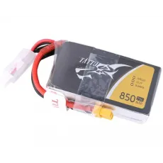 Аккумулятор Tattu LiPO 11,1 B 850 мАч 3S 75C (TA-75C-850-3S1P-XT30) фото