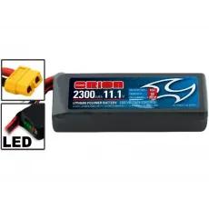 Аккумулятор Team Orion 11,1В(3S) 2300mah XT60-plug Li-Po 55C SoftCase Racing Drone Battery фото