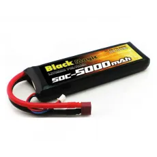 Аккумулятор Black Magic 7,4V(2S) 5000mAh Deans plug LiPo 50C фото