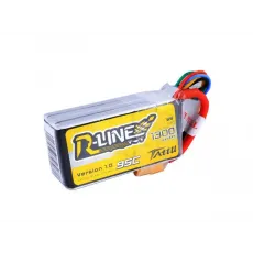 Аккумулятор Tattu R-Line LiPO 14,8 В 1300 мАч 4S 95C (TA-RL-95C-1300-4S1P) фото